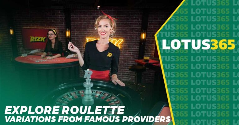 Explore Roulette Variations from Famous Providers